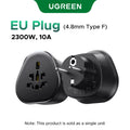 UGREEN Universal Travel Adapter – Multi-Country Plug Converter